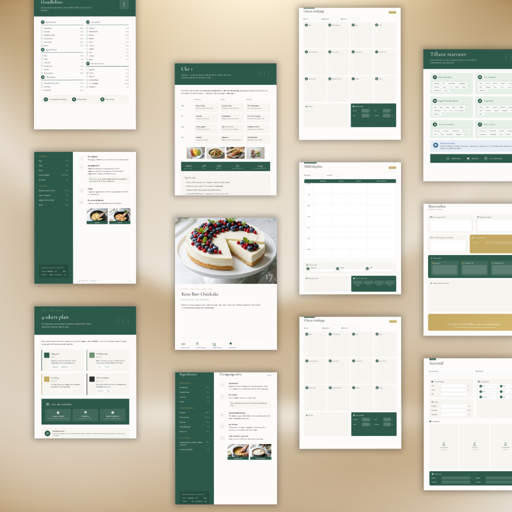 4 Ukers Ketogen Veiledning