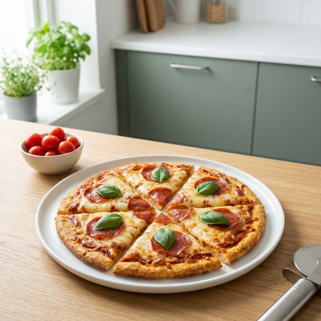 Keto Pizzabunn: Enkel Oppskrift med Mandelmel