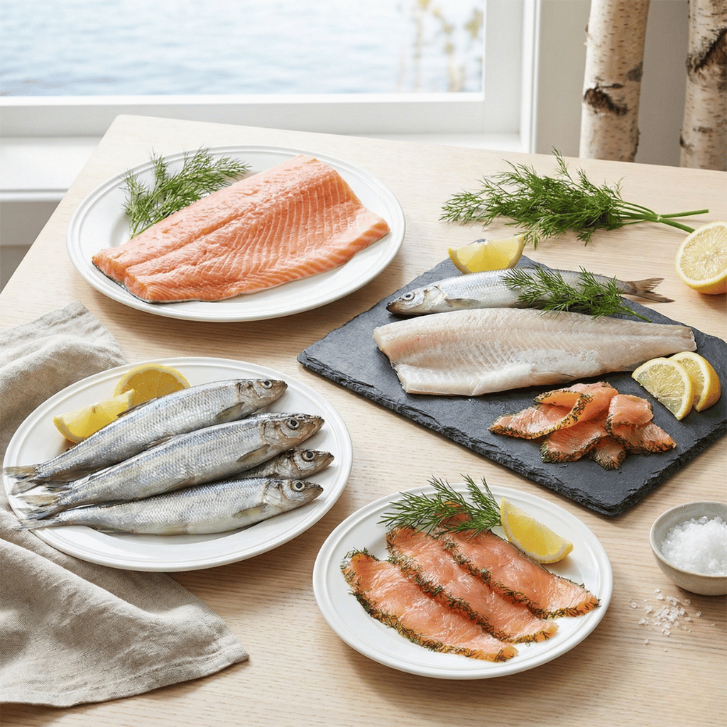 Norsk keto-fisk: laks, torsk, makrell og sild