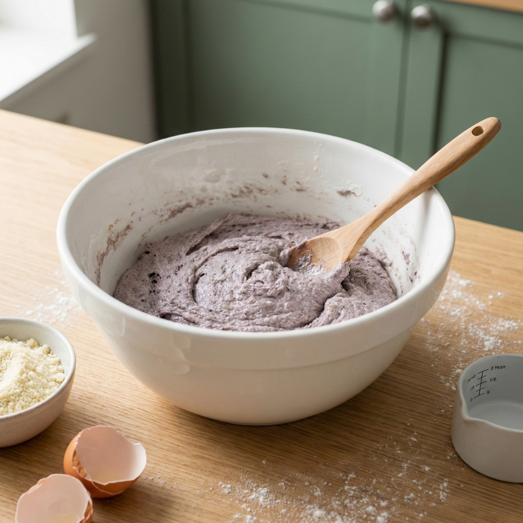 Keto rundstykker-deig i bolle
