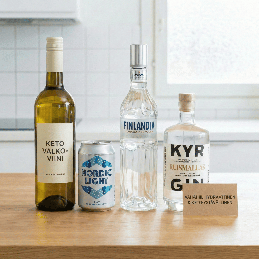 Keto-vennlige alkoholprodukter tilgjengelig i Norge