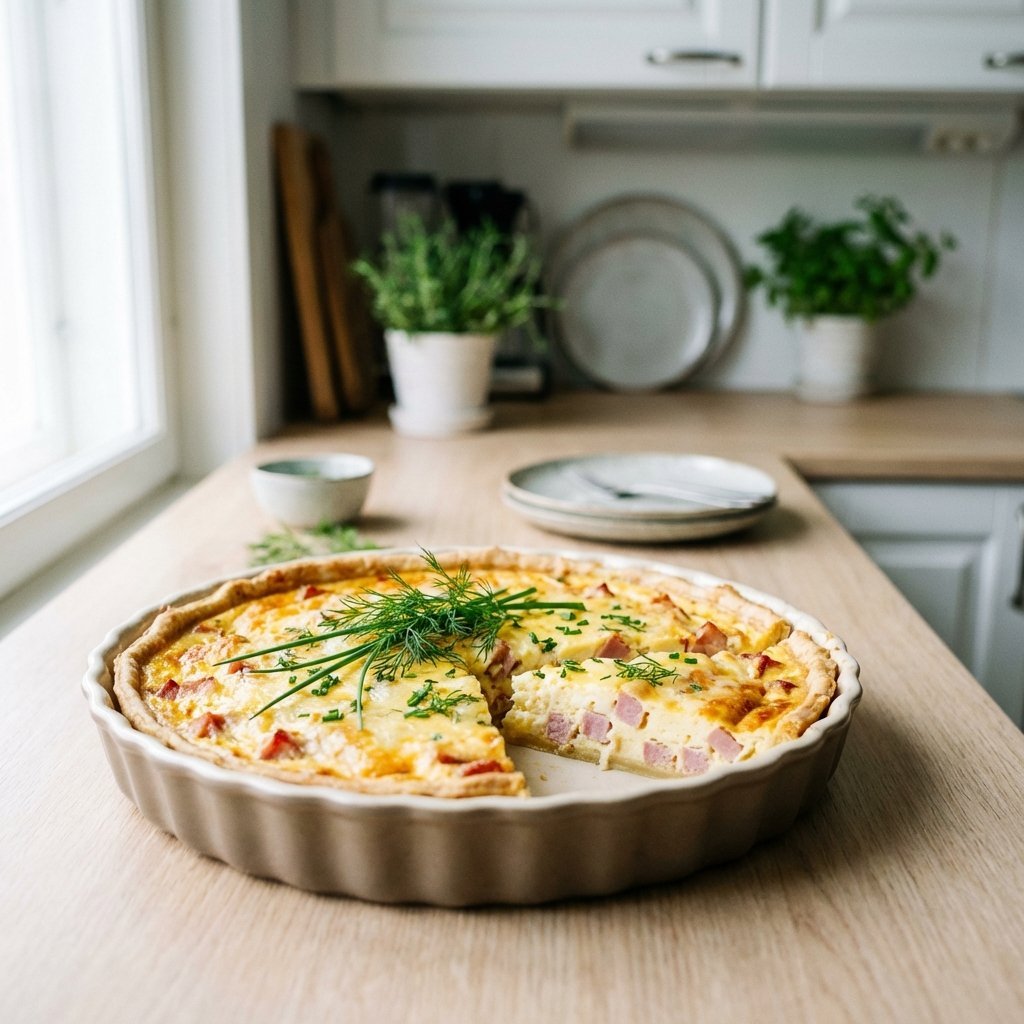 Keto Skinkepai: Enkel Oppskrift med Mandelmelbunn