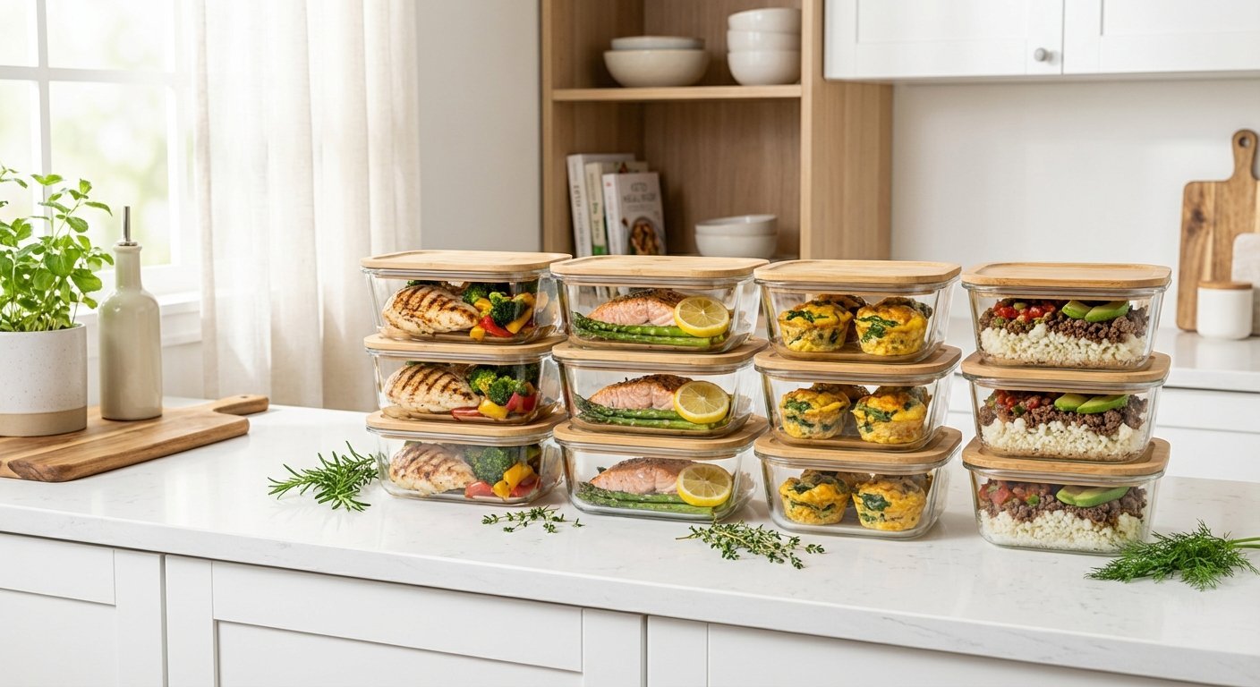 Keto ukesplan – forberedelse av måltider