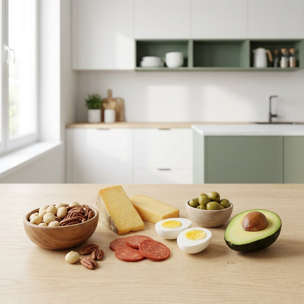 Keto-snacks fra butikken