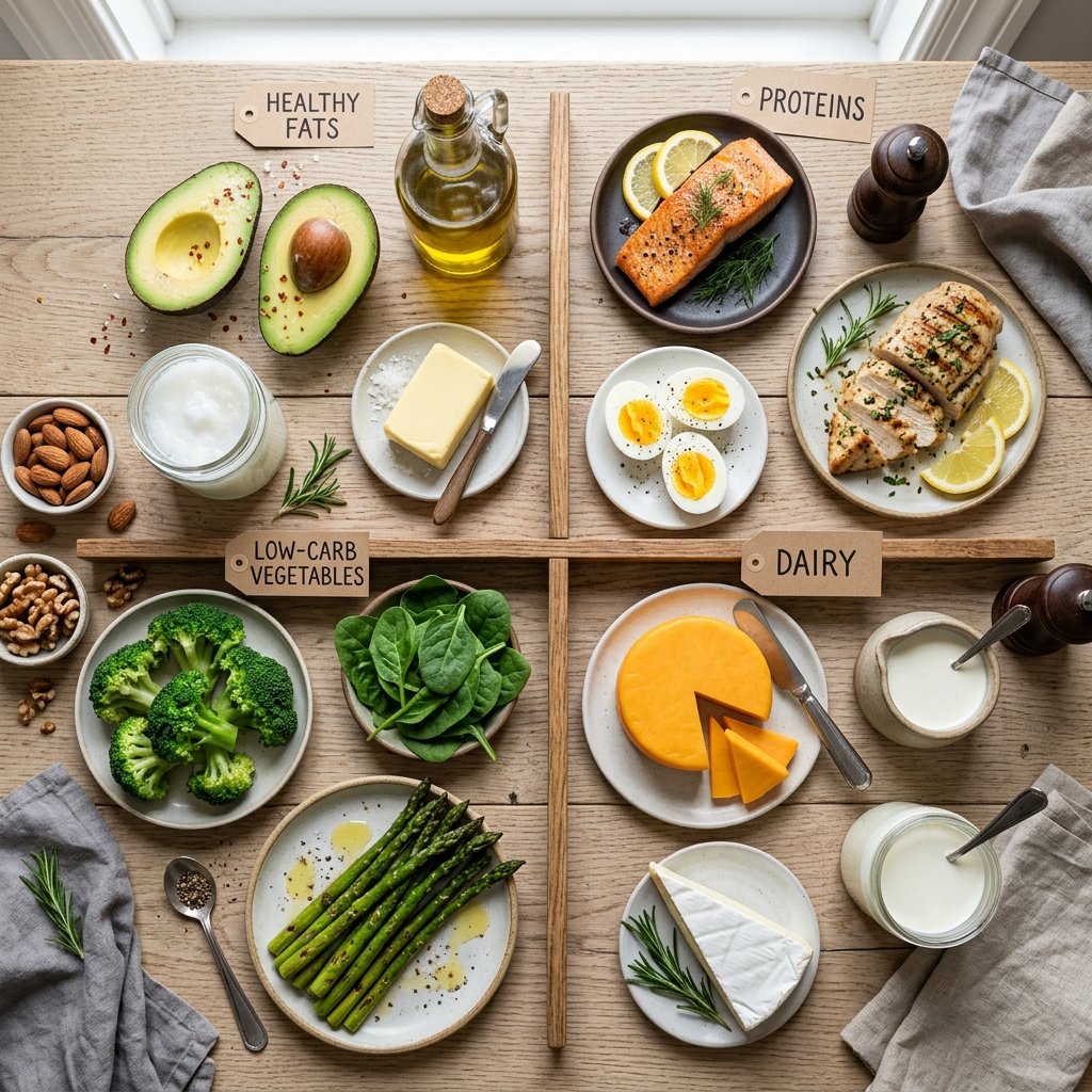 Keto matvarer - hva du kan spise på ketogen diett