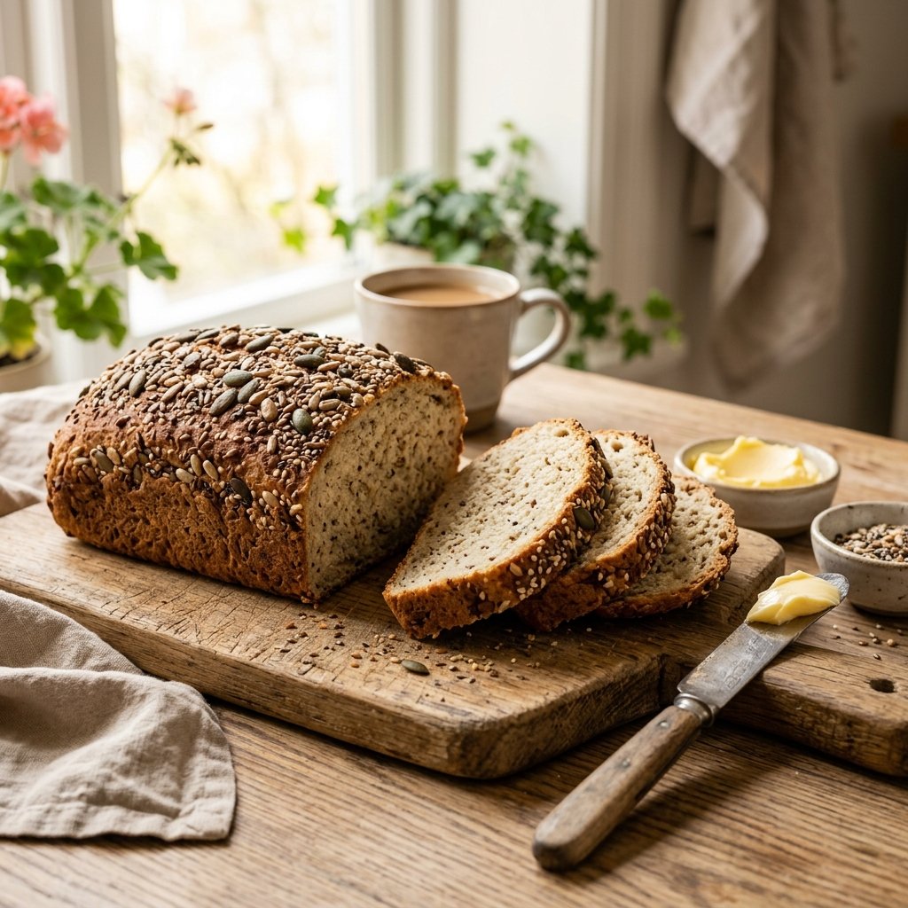 Keto hverdagsbrød med mandelmel
