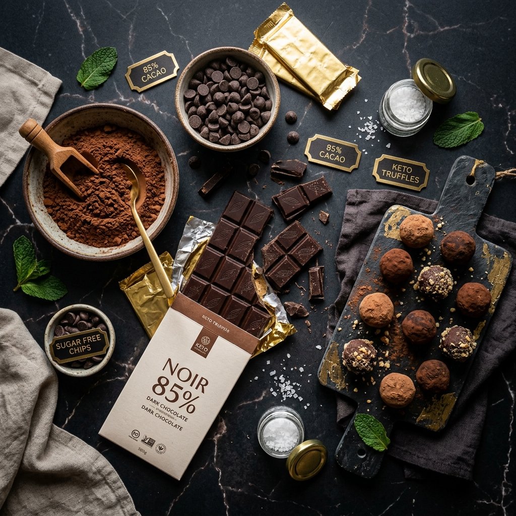 Keto sjokolade - beste alternativer i Norge